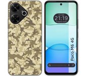 Funda Silicona Xiaomi Poco M6 4G Sand Camuflaje