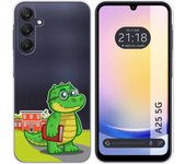 Funda Silicona Transparente Samsung Galaxy A25 5G Coco