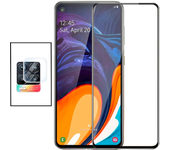 Película de Camara trasera + Vidrio templado 5D Cubierta completa para Realme 8