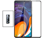 Película de Camara trasera + Vidretes templado 5D Cubierta completa para Realme 7 (Global)