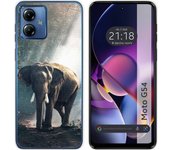 Funda Silicona Motorola Moto G54 5G Elefante