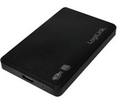 LogiLink UA0256 caja para disco duro externo Caja de disco duro (HDD) Negro 2.5 pulgadas