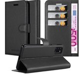Funda Libro para Samsung Galaxy A31 en NEGRO FANTASMA - Cubierta Proteccion con Cierre Magnetico, Tarjetero y Funcion de Suporte - Etui Case Cover Carcasa