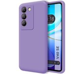 Funda Silicona Líquida Ultra Suave Vivo V40 SE 5G Morada