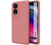Funda Silicona Líquida Ultra Suave TCL 505 Rosa