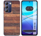 Funda Silicona Vivo V40 SE 5G Madera 03
