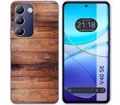 Funda Silicona Vivo V40 SE 5G Madera 02