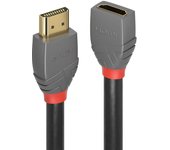 Lindy 36475 cable HDMI 0,5 m HDMI tipo A (Estándar) Negro