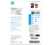 HP Papel profesional para Inkjet, PageWide y Laser: A4, brillante, 180 gsm