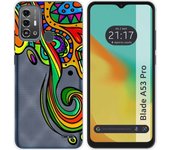 Funda Silicona Zte Blade A53 Pro Colores