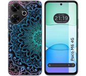 Funda Silicona Xiaomi Poco M6 4G Mandala