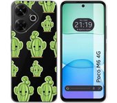 Funda Silicona Xiaomi Poco M6 4G Cactus