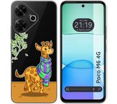 Funda Silicona Xiaomi Poco M6 4G Jirafa