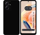 Funda Silicona Negra Xiaomi Redmi Note 12 4G