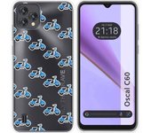 Funda Silicona Transparente Blackview Oscal C60 Scooter