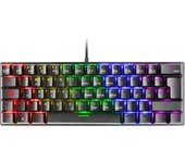 Teclado Mecanico Mk60 Anti-dust Blue Frgb Negro