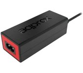 Approx appA10 adaptador e inversor de corriente Interior 90 W Negro, Rojo