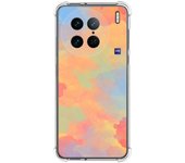 Funda Silicona Antigolpes Vivo X90 Pro 5G Acuarela 08