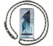 Funda Colgante Vivo V40 5G Verde / Dorado