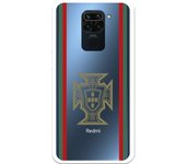 Funda para Xiaomi Redmi Note 9 del Federación Portuguesa de Fútbol Escudo - Licencia Oficial Federac