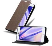 Funda Libro para ZTE Nubia Z11 en MARRoN CAFe - Cubierta Proteccion con Cierre Magnetico, Tarjetero y Funcion de Suporte - Etui Case Cover Carcasa