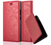 Funda Libro para ZTE NUBIA Z9 MAX en ROJO MANZANA - Cubierta Proteccion con Cierre Magnetico, Tarjetero y Funcion de Suporte - Etui Case Cover Carcasa