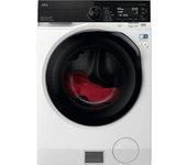 Lavadora Secadora - AEG LWR9816O1C, Blanco, Carga 10 kg, Secado 6 Kg, 1600 rpm
