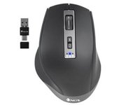 MOUSE NGS WIRELESS BLUETOOTH BLUR-RB USB / USB-C BLACK