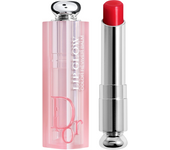 Bálsamo labial Christian Dior Addict Glow tono 059 Red hidratante con brillo natural color rojo luminoso textura suave 3.2 g