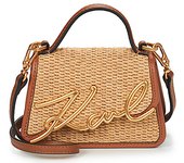 Bolso de mano Karl Lagerfeld  K/SIGNATURE RAFFIA NANO BAG