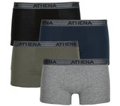 Boxer Athena  BASIC COTON Pack de 4