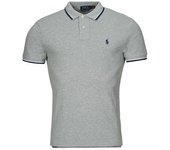 Polo Polo Ralph Lauren  POLO COUPE DROITE EN COTON BASIC MESH COL FANTAISIE