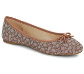 Bailarinas Coach  ABIGAIL MINI SIGNATURE JACQUARD BALLET FLAT