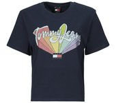 Camiseta Tommy Jeans  TJW BXY RAINBOW FLAG TEE