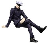 Figuras de acción de dibujos animados, Anime Jiu-jitsu Kraken, Gojo Satoru Postura sentada, Juguetes modelo