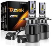 H4/9003/hb2 Hi / lo Led faros delanteros, 2pcs impermeable 100w 6000k 15000 lúmenes Led lámpara faro K