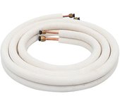 3meter Par de aires del acondicionador Tubo de bobina 1/4in 3/8in Aislado Alambre de cobre Set Piezas del acondicionador de aire R Color de la foto