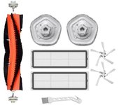 Kit de piezas de repuesto para W10 W10 Pro Robot aspirador Cepillo lateral principal Mop Cloth Hepa Filter (enredo) Como se muestra