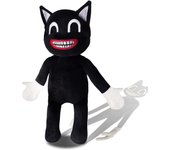 Heytea Juguete de peluche de peluche de gato de dibujos animados negro, juguetes de peluche de gato suave y abrazo, muñeca de peluche para niños, r...