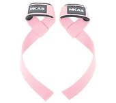 Correas de muñeca de levantamiento de pesas Fitness y entrenamiento Correas de levantamiento de gimnasio Rosa