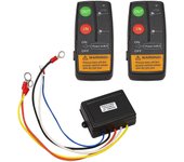 24v 50ft Wireless Console Remote Control Car Manual Transmitter Button Console For Car Atv Suv Truc Negro