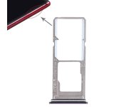 2 x Bandeja para tarjetas SIM + Bandeja para tarjetas Micro SD para Vivo Z1 Púrpura
