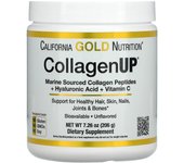 California Gold Nutrition, CollagenUP, péptidos de colágeno marino hidrolizado con ácido hialurónico y