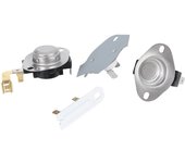 Kit de reemplazo de secadora 3387134 termostato de límite alto 3392519 secadora Fusible térmico 3977393 corte térmico Plata