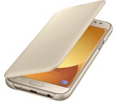 Oficial Samsung Flip cartera cubierta, standcase para Samsung Galaxy J5 2017 - oro