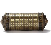 Da Vinci Code Mini Lock Puzzle Cajas con compartimentos ocultos Aniversario