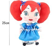 Poppy Playtime Huggy Wuggys Girl Plush Toy, 9.8 pulgadas Juego de dibujos animados Peluche Toy, Monster Horror Stuffed Doll For Fan\u2019s Kids (9....