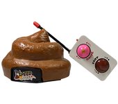 Flye Niños Regalo Descompresión Juguete Control remoto Caca Coche Parodia divertida Novedad Náusea Truco Juguete Varios colores