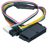 Cable adaptador de alimentación principal PCI-E ATX de 24 pines a 6 pines para placa base de estación de trabajo HP Z230 Z220 SFF Color de la foto