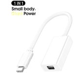 1x Thunderbolt 3 a Thunderbolt 2 adaptador tipo C cable usb para Macbook Air Pro
